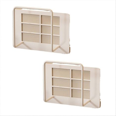 Support mural pour défonceuse facile à installer et sans perçage, pour étagères de rangement polyvalentes, élégantes et multifonctionnelles. (1/5)