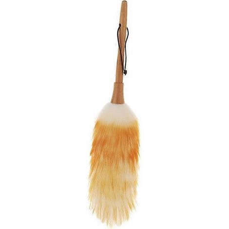 Brosse à poussière en laine antistatique pour stores, clavier de cuisine, voiture, intérieur/extérieur (1/5)