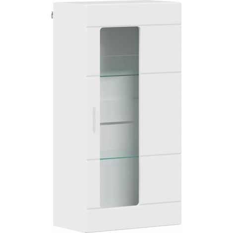 Armario de Madera con almacenamiento brillante 50 x 29 x 100 cm vidaXL