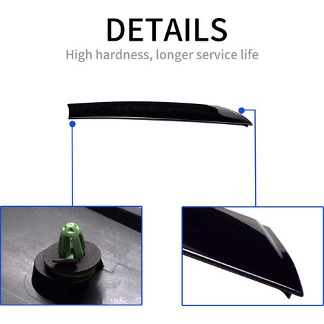 Individual left A-pillar black windshield pillar trim 51137272583, suitable for Mini R55 R56 (1/4)