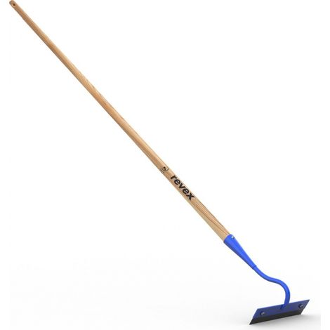 REVEX Rasette acier, REVEX, manche bois, L.150 cm