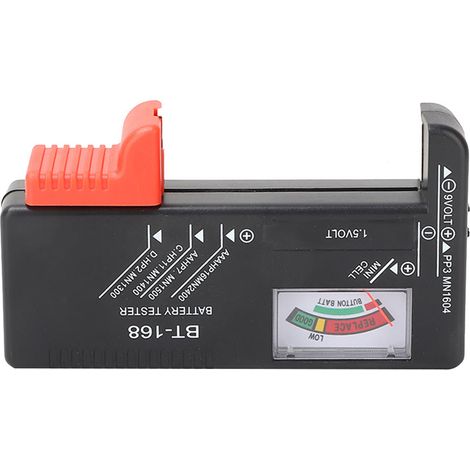 Testeur de capacité et tension pour piles AA AAA 9V 1.5V