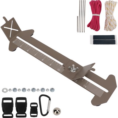 Kit de Jig pour Bracelets Paracord - Outil de Tissage Métallique Réglable pour DIY et Artisanat (1/5)