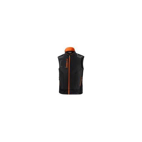 SPARCO GILET ILLINOIS BLACK ORANGE TG XS