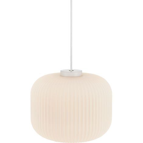 Suspension blanche Milford Ø 30cm - 46583001