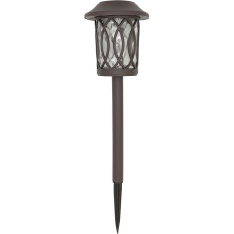 Lampe solaire de jardin décorative à piquer, veilleuse extérieure très lumineuse pour cour et villa, modèle HW-6035 (1/5)