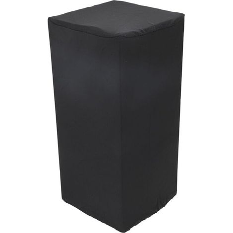 Housse de Protection pour Haut-Parleur en Nylon, Anti-Poussière, Anti-Pluie, élastique, pour Intérieur et Extérieur, Noir, Dommages Garantissant Une Bonne Intrusion élastique, Protège (1/5)