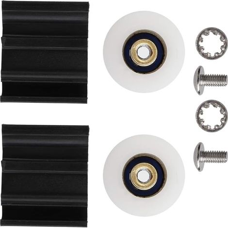 Greenhouse Door Wheels, Greenhouse Door Wheel Replacement Kits for Greenhouse Accessories 22 mm (1/5)