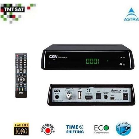 Terminal de réception tnt hd premio sat hd-w7 S.C TNTSAT HD (1/4)