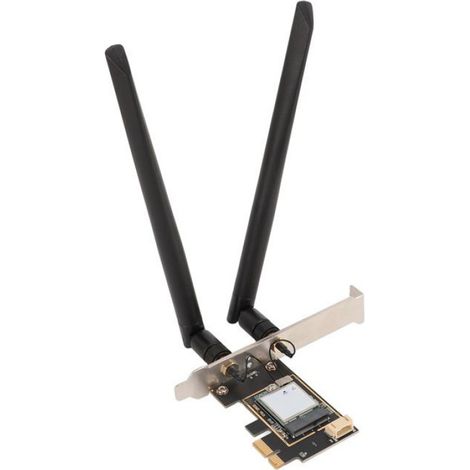 Shipenophy carte réseau 5400 Mbps Carte réseau MT7925 5400Mbps 2.4G 5G 6G tri-bande Bluetooth 5.3 prise en informatique boite (1/5)