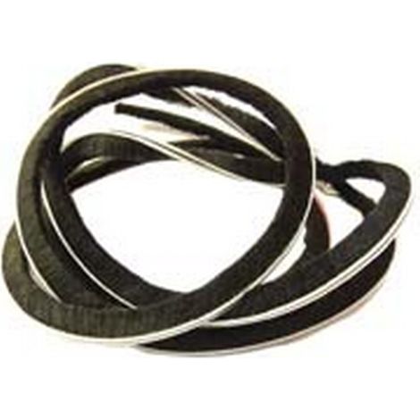 Spazzolino per profilo alluminio zanzariera linea b - mt.5