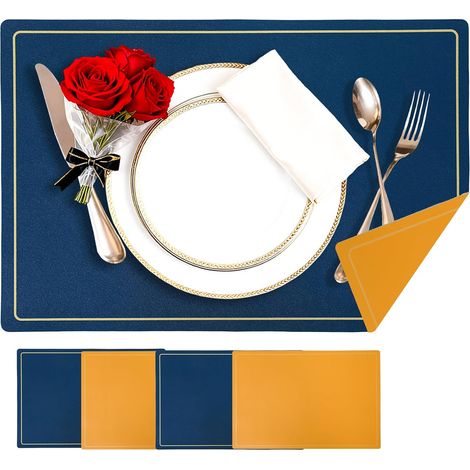 Sets de Table en MDF avec Dos en liège Multicolore 40,1 x 29,8 cm - Sets de Table en MDF avec Dos en liège Multicolore 40,1 x 29,8 cm (1/5)