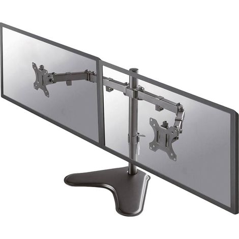 Neomounts FPMA-D550DDBLACK Support de table pour écran 2 Écran(s) 25,4 cm (10) - 81,3 cm (32) noir mobile, rotatif, i (1/5)