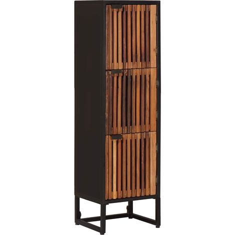 Highboard 35 x 30 x 120 cm Solid Mango Wood and Engineered Wood vidaXL (1/5)