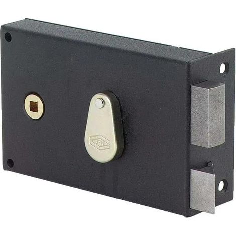 JPM Mehrpunkt-Schloss 4-Nullen horizontal schwarz robust