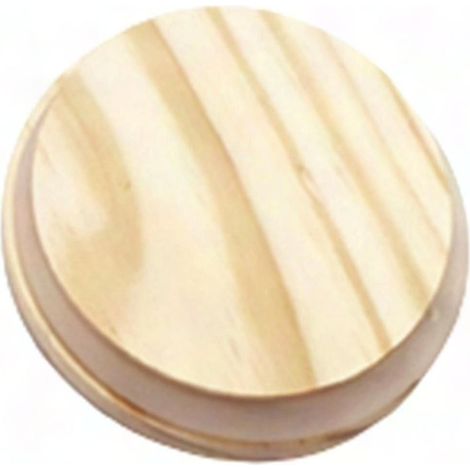 Couvercle en bois écologique et étanche (92 mm) pour tasses à café en céramique - Bon (1/5)