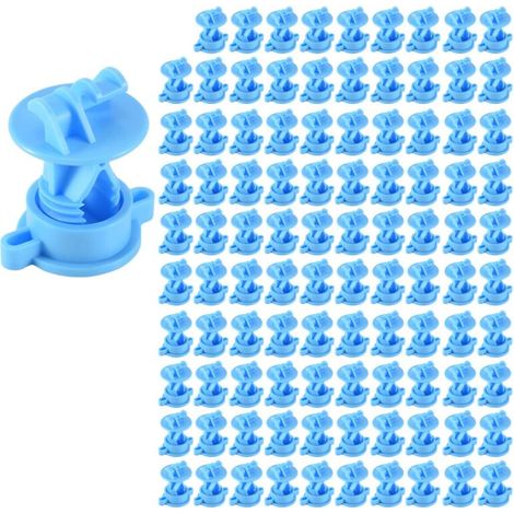 100 Isolateurs de ClôTure Électrique Impulsion Pièces Accessoires Poteau Moyen