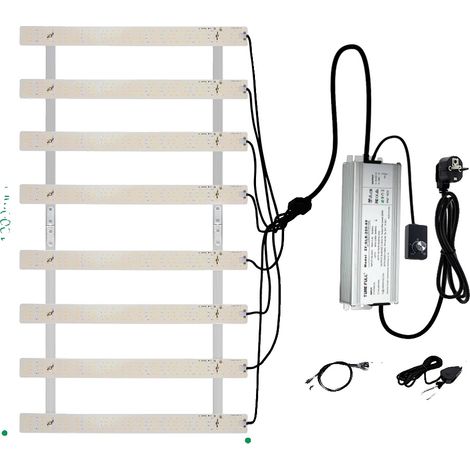 LED-Pflanzenlampe, dimmbar, Vollspektrum, UV-Lichtschalter (1/2)