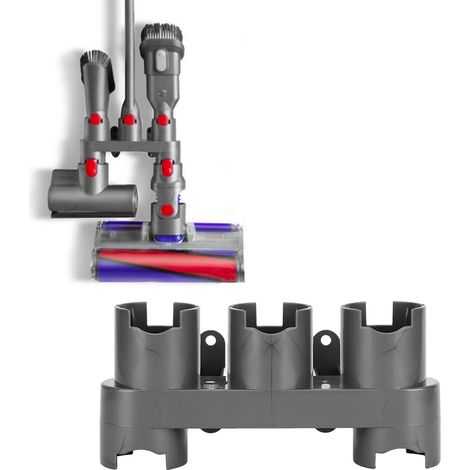 Support d'Accessoires Mural, Ensemble de Convertisseur d'Adaptateur pour Dyson V10 V8 V7, Remplacement pour Aspirateur Dyson (1/5)