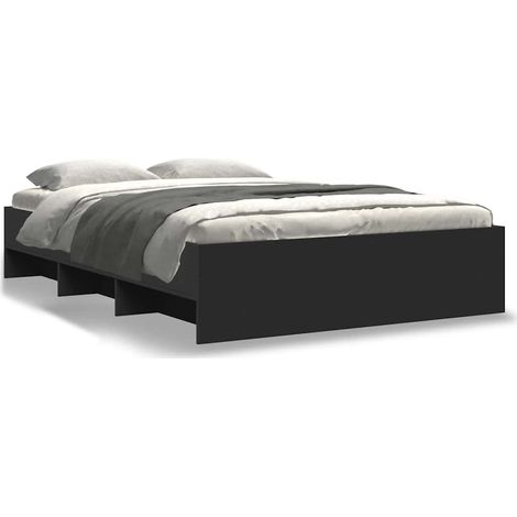 Maison Exclusive - Giroletto Nero 140x190 cm in Legno Multistrato (1/5)