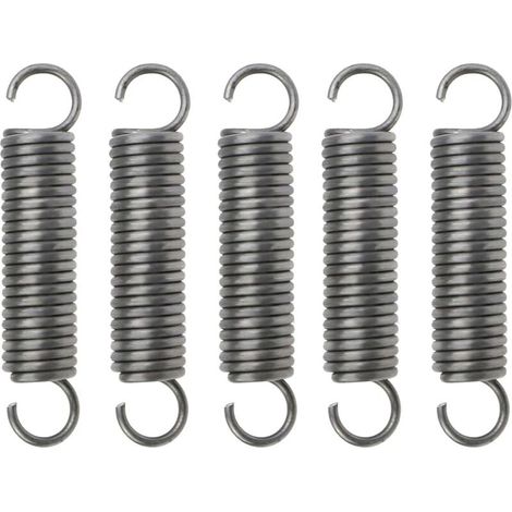 5x Extension Ressort Comprimé Double Crochet Diamètre du Ressort 3mm OD16mm Longueur 90mm pour Les Projets de Réparation Portes Moustiquaires Meubles (1/4)