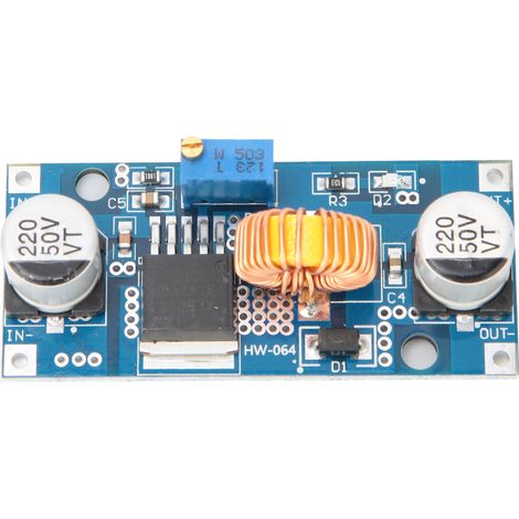 Module de conversion DC DC réglable XL4015, réducteur de tension 4-38V vers 1.25-36V, alimentation à découpage (1/5)