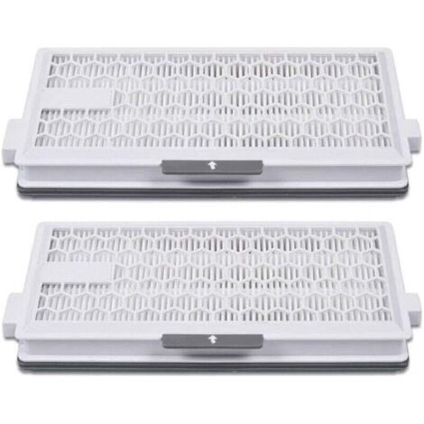 Filtre Aspirateur Air Clean Plus 50 pour Miele Complete C3 Powerline S8340 Filtre d'aspirateur, Air Clean SF-HA 50 pour Complete C2 C3 Compact C1 C2, lot de 2