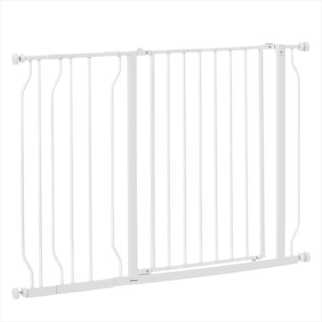 Chatière Barrière de sécurité pour animaux en acier blanc largeur (1/5)