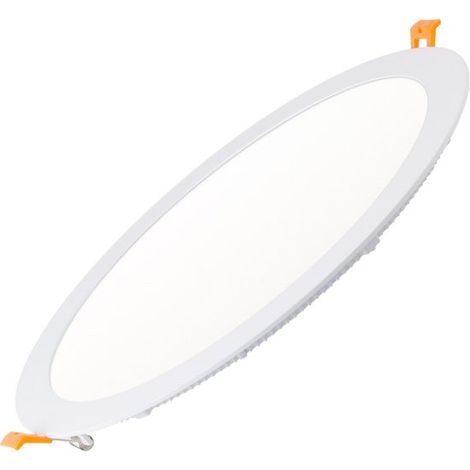 Placa LED 24W Circular SuperSlim Corte Ø 275 mm 6000K Blanco Frío