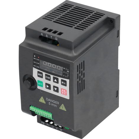 Variateur de fréquence VFD 380V 2,2kW, onduleur triphasé vectoriel, contrôleur moteur 200MN-2R2GB-T4, convertisseur de vitesse réglable industriel. (1/5)