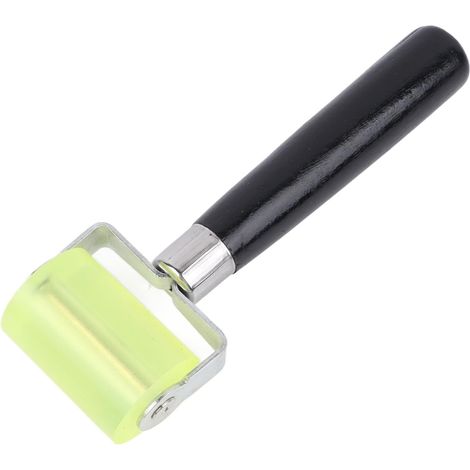 Rouleau De Couture, Rouleau De Couture en Silicone 18 X 6 X 4 Cm, Environ 2 Pouces, Opération Facile, Poignée De Lissage Portable Durable, Rouleau De Papier Peint pour L'artisanat du Cuir (1/5)