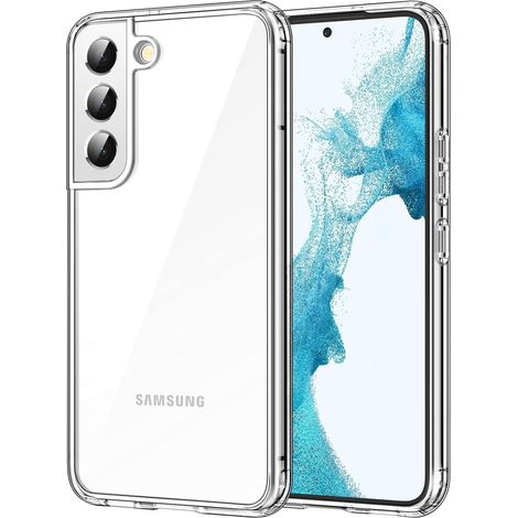 CUSTODIA IN SILICONE TRASPARENTE PER SAMSUNG GALAXY S22 5G STRONG SM-S901 (1/5)