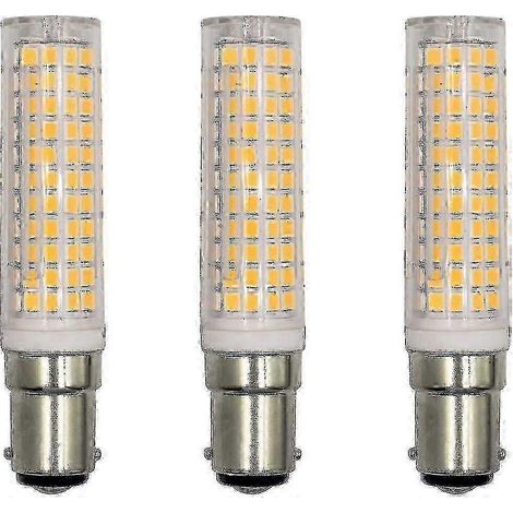 Ampoule LED BA15D 15 W, lot de 3, 3000 K, pour lampe de réfrigérateur (1/5)