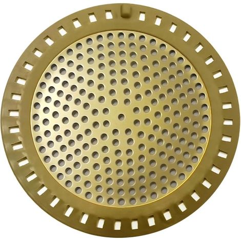 Recolector de pelo para desagüe de ducha, colador de ducha, tapa de desagüe de bañera, recolector de pelo de 12 cm (1/5)