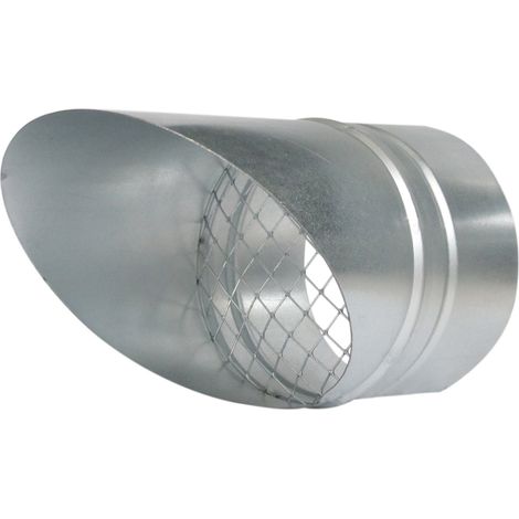 Auvent pare-pluie acier galvanisé diamètre de raccordement 560 mm br S&P (UNELVENT) 875068