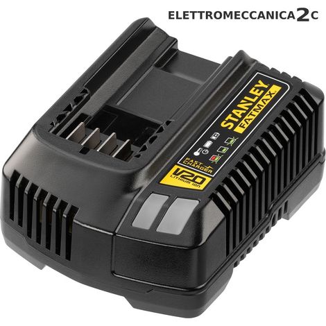Caricabatterie Stanley FatMax SFMCB12 V20 18V 2A per batterie sistema V20