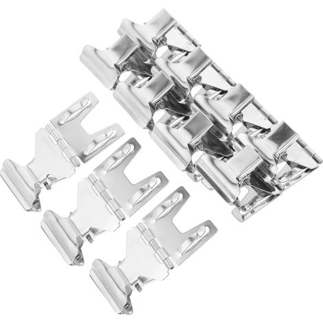 Clips d'étiquettes robustes en acier inoxydable 304, dimensions (1/5)
