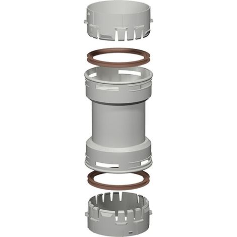 Raccord flexible Bertrams Polyline EW 40FK80 DN 80 , pour connecter des tuyaux flexibles
