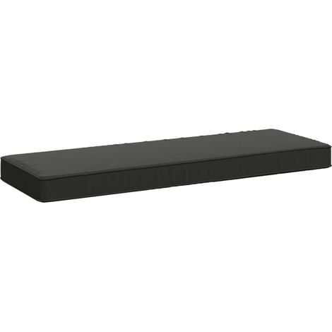 1-Piece Bench Cushion VUGHT 100% Polyester Anthracite vidaXL (1/5)