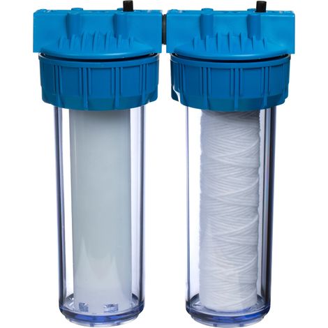 Apic – Filtre sur robinet anti-tartre 25 microns – Élimine argile, rouille et sable – Montage après compteur d’eau – Pression max 8 bars