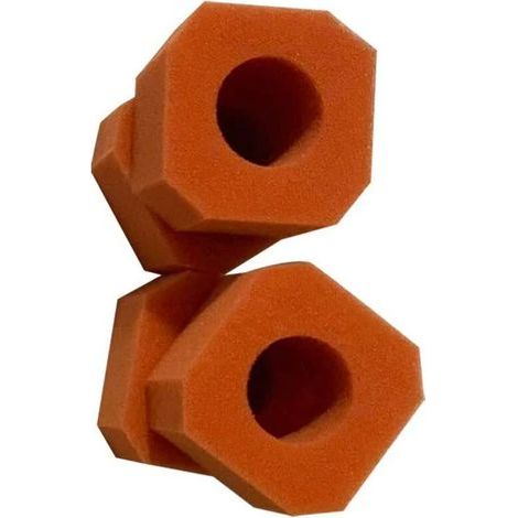 Lot de 4 filtres éponge réutilisables et lavables pour piscine, spa et jacuzzi / Accessoires pour piscines et spas V1 S1 (1/5)
