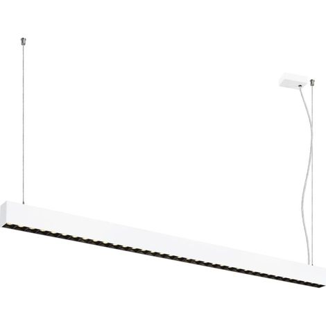 Suspension GLENOS® PRO 15 m DALI UGR16 long. 210 cm 3000K blanc / noir - SLV - 1010513