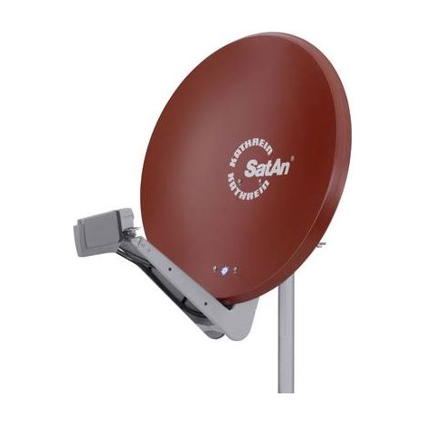 Antenne SAT 90 cm Kathrein CAS 90ro Réflecteur: aluminium rouge, marron (1/2)