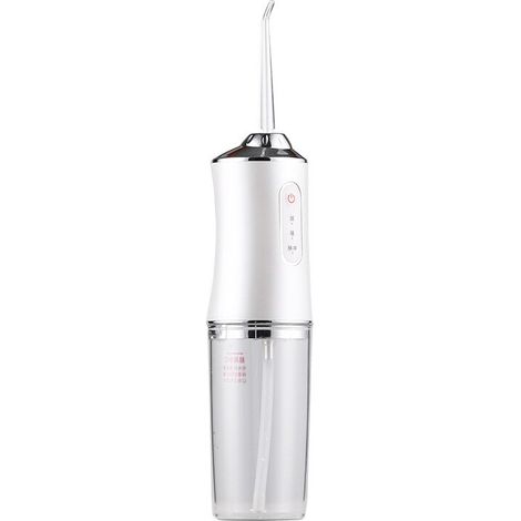 Hydropulseur buccal portable sans fil avec 3 modes et 4 embouts pour adultes (1/5)