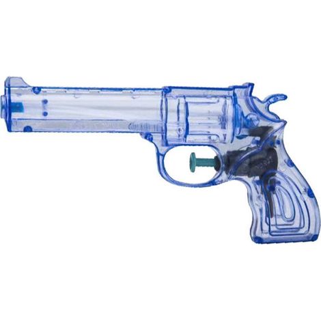 Marbueno pistola de agua plastico presion color azul 16,2x8,5 cm