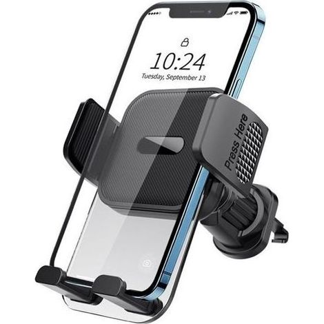 pair Support Téléphone Voiture - Non spécifié - Rotatif 360° - Compatible 99% Prises d\\\\'air - Anti-chute (1/5)