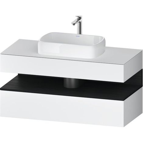 DURAVIT QA4732016180010 QTG KWTU WH Ek. 1200x550x600 Blanc mat H