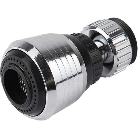Adaptateur de robinet pour évier de cuisine, pommeau de douche pivotant à 360°, 2 modes de débit d'eau, compatible avec les robinets de 21,5 à 24 mm (1/5)