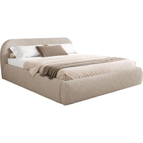 Cama TrendyNest Verbio, Lambi 06, Doble, 160x200, Tapiz, Somieres, 180x223x82cm
