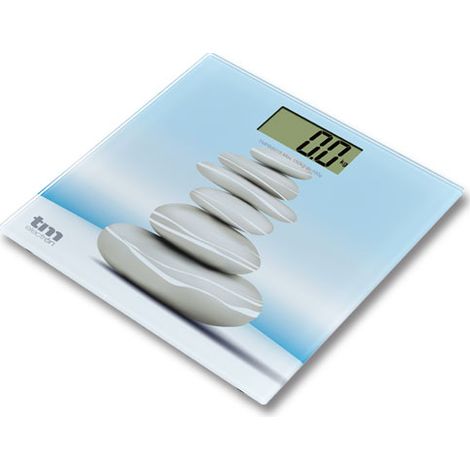BASCULA DE BAÑO ZEN LCD SLIM TM ELECTRON (1/4)